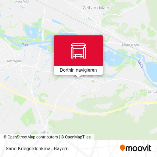 Sand Kriegerdenkmal Karte