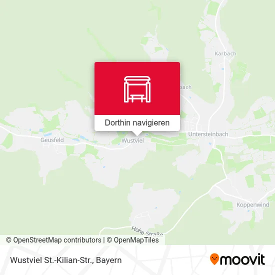 Wustviel St.-Kilian-Str. Karte