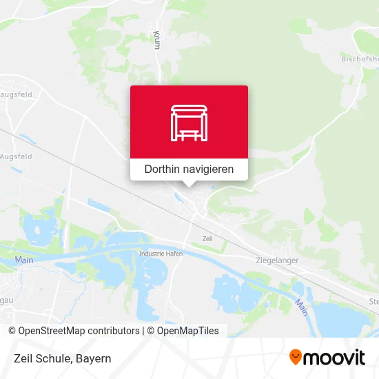 Zeil Schule Karte