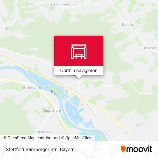 Stettfeld Bamberger Str. Karte