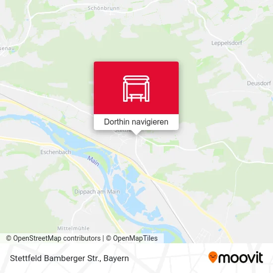 Stettfeld Bamberger Str. Karte