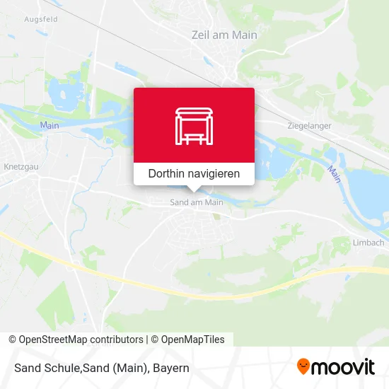 Sand Schule,Sand (Main) Karte