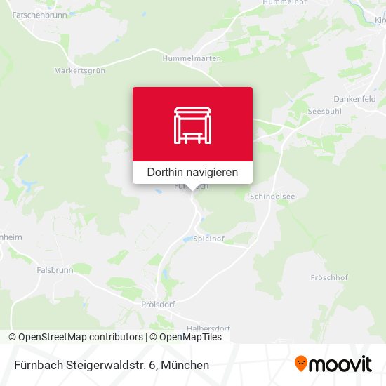 Fürnbach Steigerwaldstr. 6 Karte