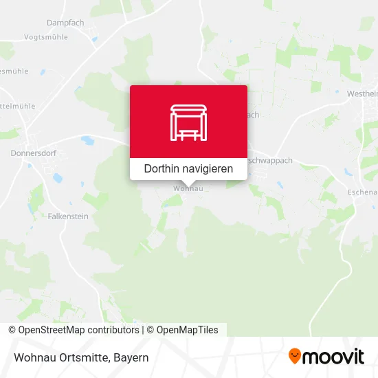 Wohnau Ortsmitte Karte