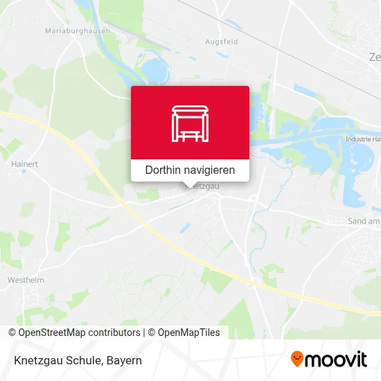 Knetzgau Schule Karte