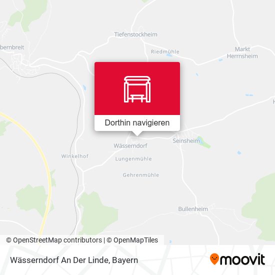 Wässerndorf An Der Linde Karte
