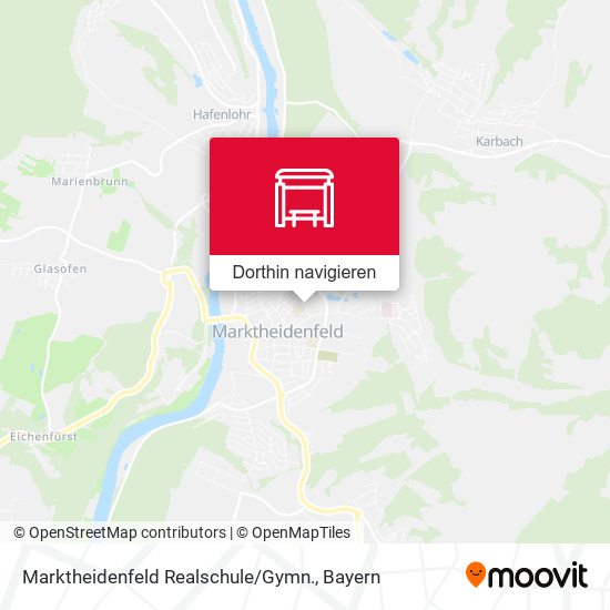 Marktheidenfeld Realschule / Gymn. Karte