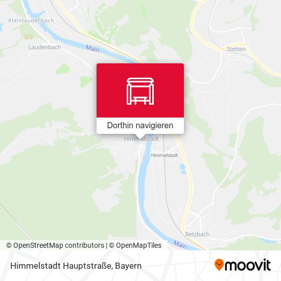 Himmelstadt Hauptstraße Karte