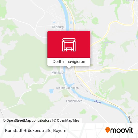 Karlstadt Brückenstraße Karte
