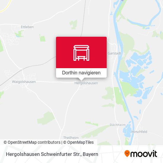 Hergolshausen Schweinfurter Str. Karte