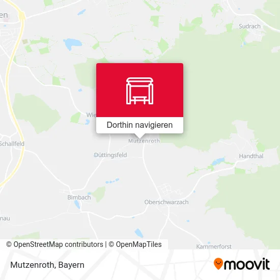 Mutzenroth Karte