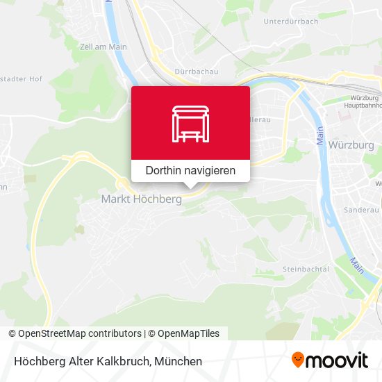 Höchberg Alter Kalkbruch Karte