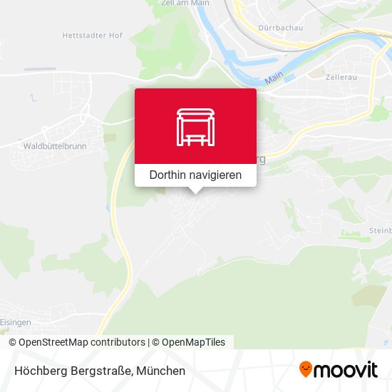 Höchberg Bergstraße Karte