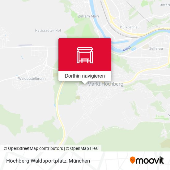 Höchberg Waldsportplatz Karte