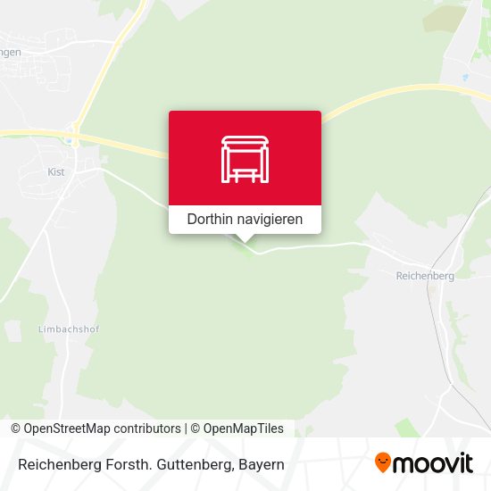 Reichenberg Forsth. Guttenberg Karte