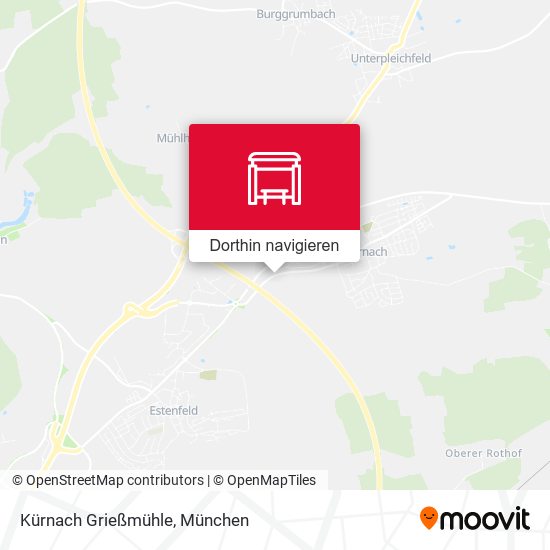 Kürnach Grießmühle Karte