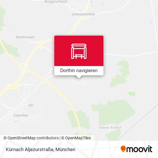 Kürnach Aljezurstraße Karte