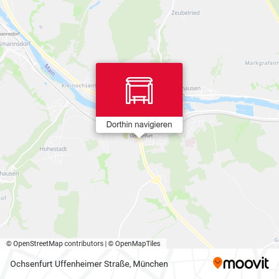 Ochsenfurt Uffenheimer Straße Karte