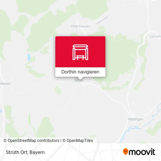 Strüth Ort Karte