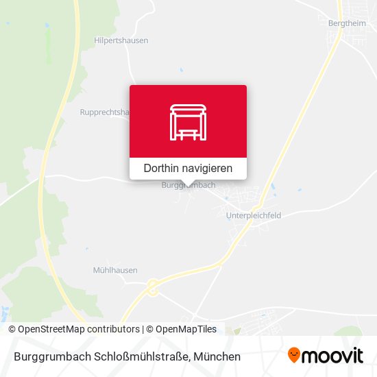 Burggrumbach Schloßmühlstraße Karte