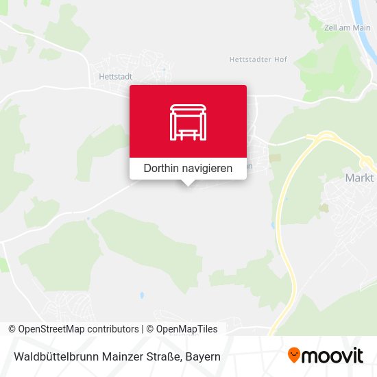 Waldbüttelbrunn Mainzer Straße Karte