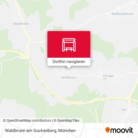 Waldbrunn am Guckenberg Karte