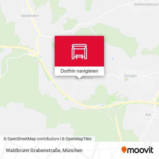 Waldbrunn Grabenstraße Karte