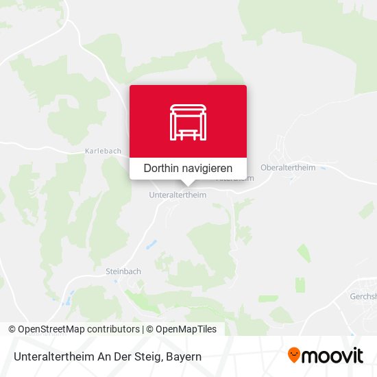 Unteraltertheim An Der Steig Karte