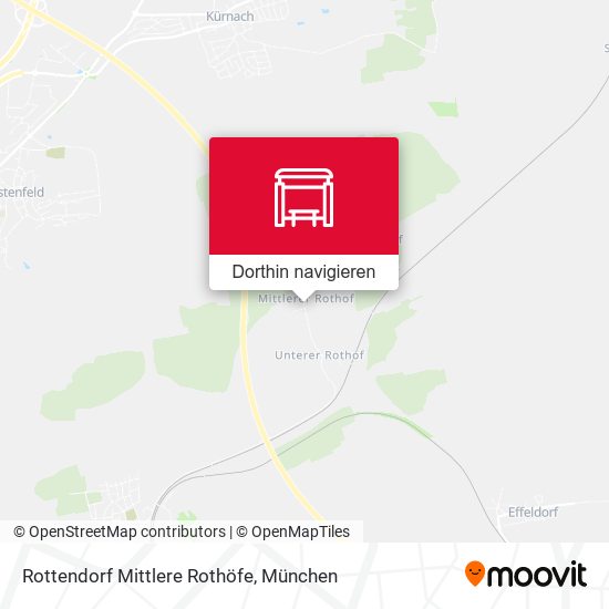 Rottendorf Mittlere Rothöfe Karte