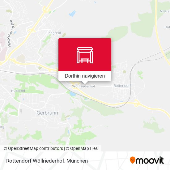 Rottendorf Wöllriederhof Karte