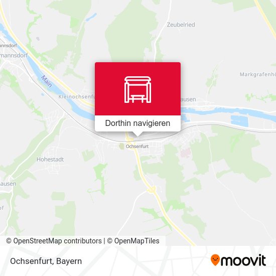 Ochsenfurt Karte