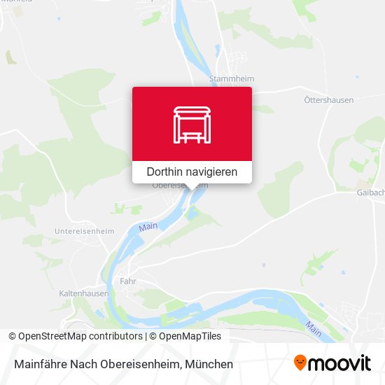 Mainfähre Nach Obereisenheim Karte