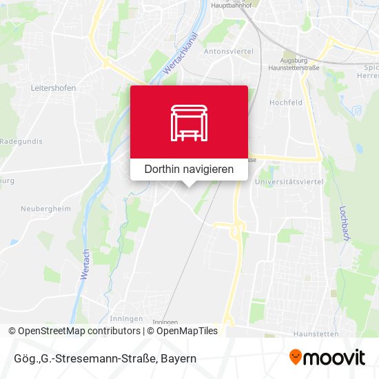 Gög.,G.-Stresemann-Straße Karte