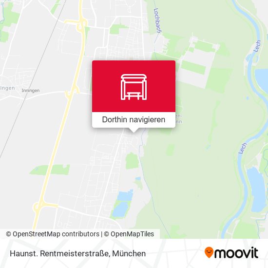 Haunst. Rentmeisterstraße Karte