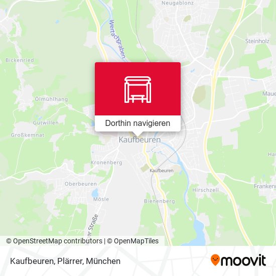 Kaufbeuren, Plärrer Karte