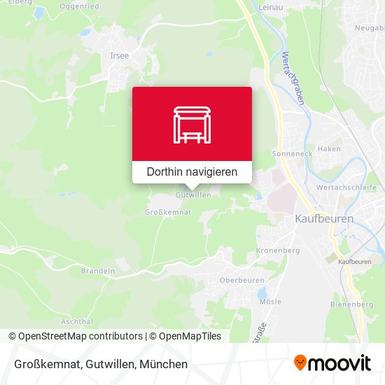 Großkemnat, Gutwillen Karte