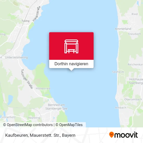 Kaufbeuren, Mauerstett. Str. Karte