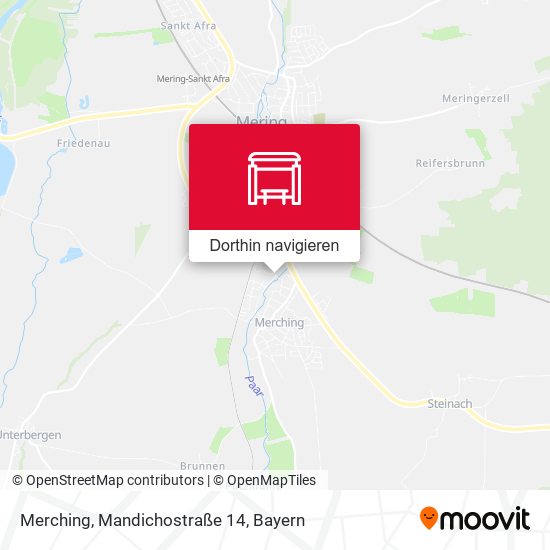 Merching, Mandichostraße 14 Karte