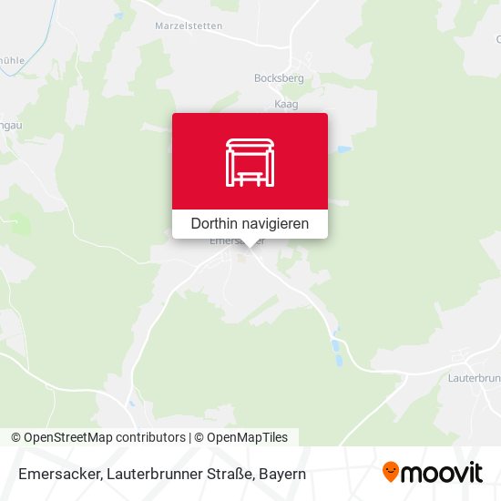 Emersacker, Lauterbrunner Straße Karte