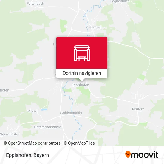 Eppishofen Karte