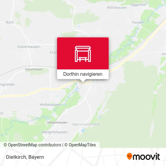Dietkirch Karte