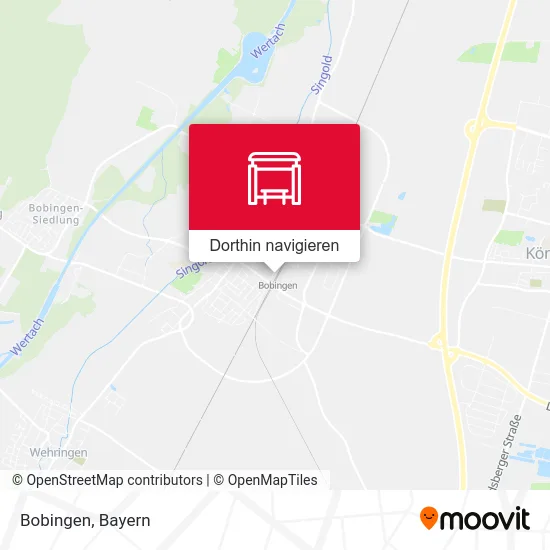 Bobingen Karte