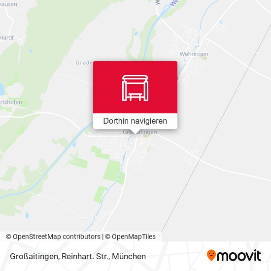 Großaitingen, Reinhart. Str. Karte