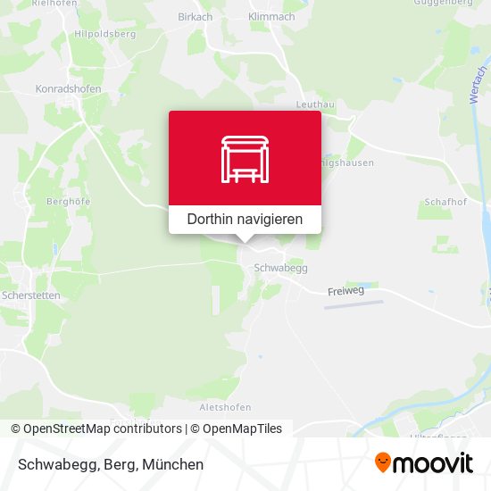 Schwabegg, Berg Karte