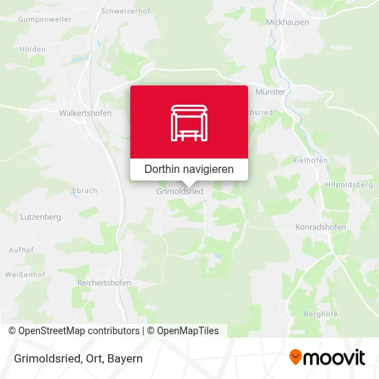 Grimoldsried, Ort Karte