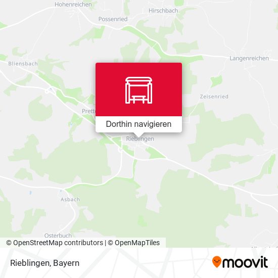 Rieblingen Karte