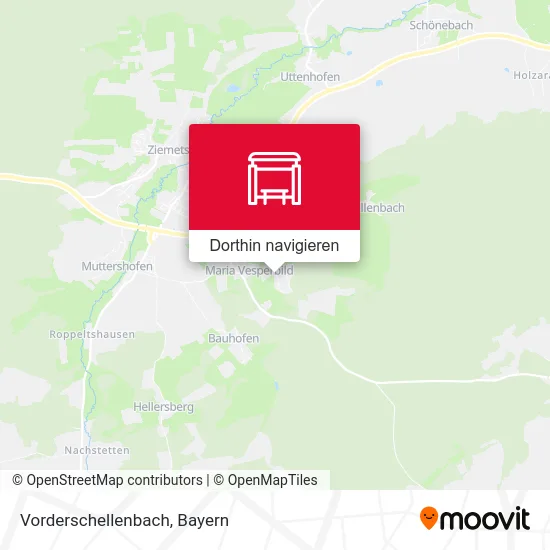 Vorderschellenbach Karte