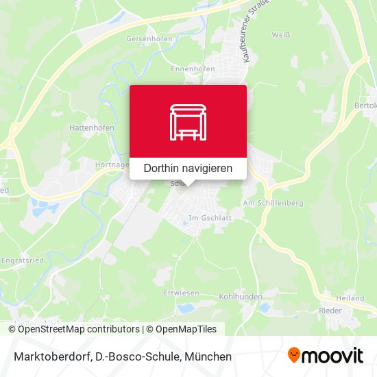 Marktoberdorf, D.-Bosco-Schule Karte