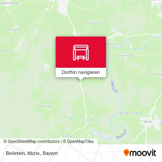 Beilstein, Abzw. Karte
