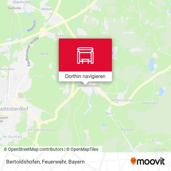 Bertoldshofen, Feuerwehr Karte